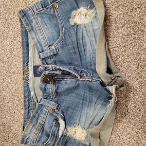 Jean Shorts Ripped